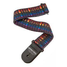 PlanetWaves 50W02 50 mm Dokuma Barış Aşk Müzik Temalı Gitar Askısı
