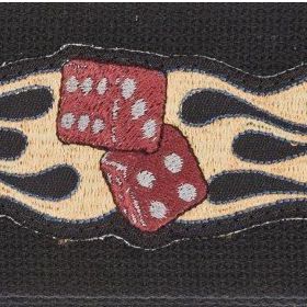 PlanetWaves 64P05 64 mm Dokuma Flaming Dıce Gitar Askısı