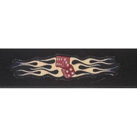 PlanetWaves 64P05 64 mm Dokuma Flaming Dıce Gitar Askısı