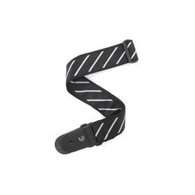 PlanetWaves T20W1409 Tie Stripes Siyah Gri Gitar Askısı