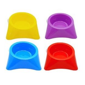 Plast Art Büyük Boy Renkli Kedi Köpek Mama Kabı