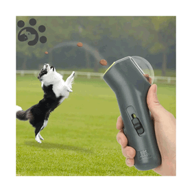 Plast Art Gri Renk Kedi Köpekler İçin Mama Fırlatma Oyuncağı