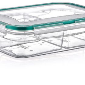 Plastart 3 Bölmeli Fresh Box Dikdörtgen Saklama Kabı