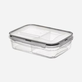 Plastart 3 Bölmeli Fresh Box Dikdörtgen Saklama Kabı