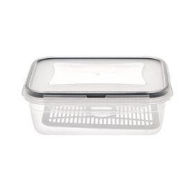 Plastart Fresh Box Dikdörtgen Bölmeli 800 ml Saklama Kabı
