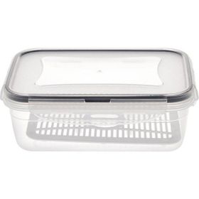 Plastart Fresh Box Dikdörtgen Bölmeli 800 ml Saklama Kabı