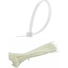 Plastik Beyaz 3.6x300 mm 100 Adet Cırt Kelepçe