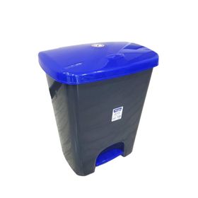 Plastik Pedallı Çöp Kovası 30 Lt. Gri No:4