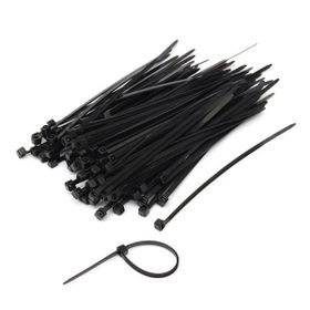 Plastik Siyah 3.6x300 mm 100 Adet Cırt Kelepçe