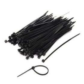 Plastik Siyah 3.6x300 mm 100 Adet Cırt Kelepçe