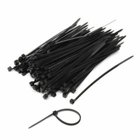 Plastik Siyah 3.6x300 mm 100 Adet Cırt Kelepçe