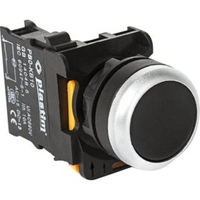 Plastim PB0-AA21 Siyah 1NO Normal Buton