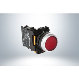 Plastim PB0-AA42 Kırmızı 1NC Normal Buton