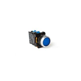 Plastim PB0-AA61 Mavi 1NO 3 Adet Normal Buton