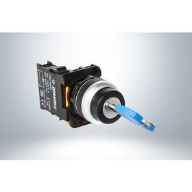 Plastim PB0-AG21 0-1 Siyah 1NO Kalıcı Anahtarlı Mandal Buton