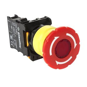 Plastim PB0-AS542 1NC Kırmızı Acil Stop Butonu
