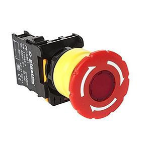 Plastim PB0-AS542-230L 1NC 220V Led Acil Stop Butonu
