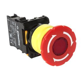 Plastim PB0-AS542-24L 1NC 24V Led Acil Stop Butonu