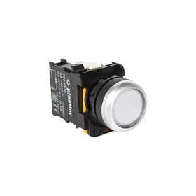 Plastim PB0-AW31B5 1NO 24V Beyaz Led Işıklı Buton