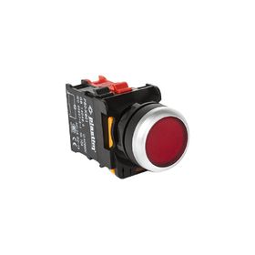 Plastim PB0-AW34M5 1NC 220V Kırmızı Led Işıklı Buton