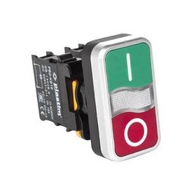 Plastim PB0-AW34M5 1NC 220V Kırmızı Led Işıklı Buton