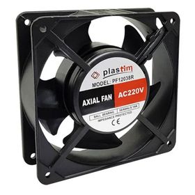 Plastim PF12038R 120x120x38 mm 220VAC Rulmanlı Aksiyel Fan