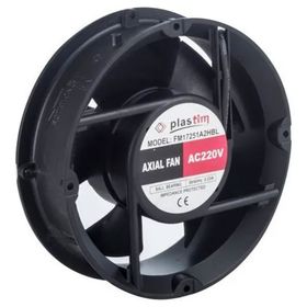 Plastim PF17260R 172x163x51 mm 220VAC Rulmanlı Yuvarlak Aksiyel Fan