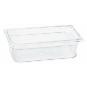 Plastport 1/4-100 Kırılmaz Şeffaf Gastronom Küvet