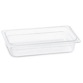 Plastport 1/4-65 Kırılmaz Şeffaf Gastronom Küvet