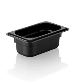 Plastport 1/9-65 Siyah Kırılmaz Gastronom Küvet