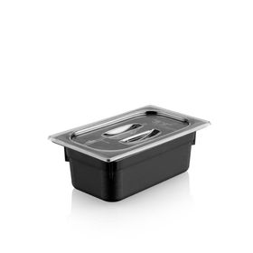 Plastport 2.5 lt Siyah Kırılmaz Saklama Kabı