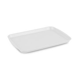 Plastport 32x44 cm Beyaz Servis Tepsisi