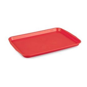 Plastport 37x48 cm Kırmızı Servis Tepsisi
