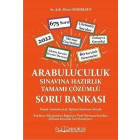 Platon Hukuk Arabuluculuk Sınavına Hazırlık Tamamı Çözümlü Soru Bankası