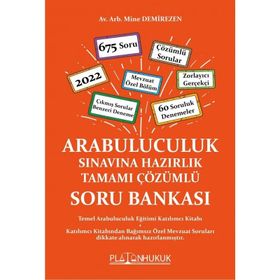 Platon Hukuk Arabuluculuk Sınavına Hazırlık Tamamı Çözümlü Soru Bankası