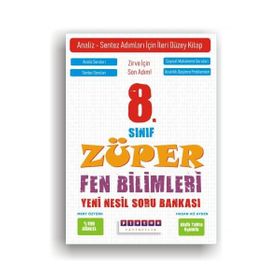 Platon Yayınları 8. Sınıf Züper Fen Bilimleri Yeni Nesil Soru Bankası