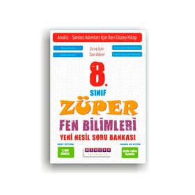 Platon Yayınları 8. Sınıf Züper Fen Bilimleri Yeni Nesil Soru Bankası