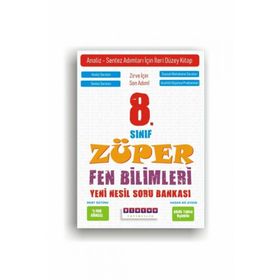 Platon Yayınları 8. Sınıf Züper Fen Bilimleri Yeni Nesil Soru Bankası