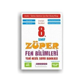 Platon Yayınları 8. Sınıf Züper Fen Bilimleri Yeni Nesil Soru Bankası