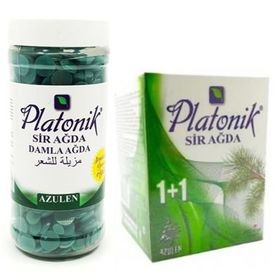 Platonik 250 gr Boncuk Damla Soyulabilir Azulen Sir Ağda