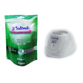 Platonik Isıtıcı Kazan+150 gr Sir Ağda