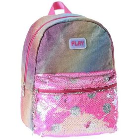 Play 162989 Glitter Rainbow Okul Çantası