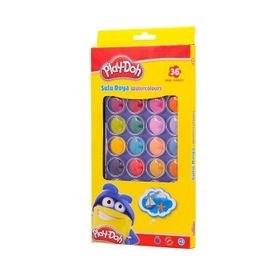 Play-Doh 23 mm 36 Renk Sulu Boya Seti