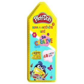 Play Doh 48 Parça Boya ve Aktivite Seti