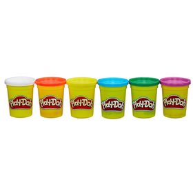 Play-Doh 6'lı Parlak Renkler Oyun Hamuru