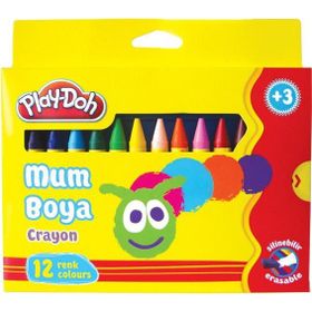 Play Doh 8697548852981 12'li PLAY-CR005 Jumbo Mum Boya