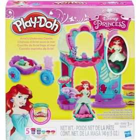 Play-Doh A7396 Disney Princess Ariel'in Şatosu ve Arabası