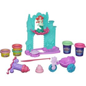 Play-Doh A7396 Disney Princess Ariel'in Şatosu ve Arabası