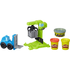 Play-Doh E5400 Çalışkan Vinç Ve Forklift