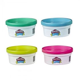 Play Doh E6967 Elastik 4'lü Oyun Hamuru